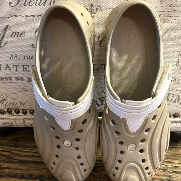 COPY - Dawgs ultralight unisex beige and white golf shoes size 10 - Picture 2 of 4